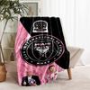 1 Stück Decke - Inter Miami CF Aufdruck, Leichte Decke für Sofa, Bett - Weich & Warm, Geschenk für Alle Jahreszeiten