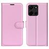For Motorola Moto G 5G (2025) Case Litchi Texture Shockproof Leather Wallet Phone Cover