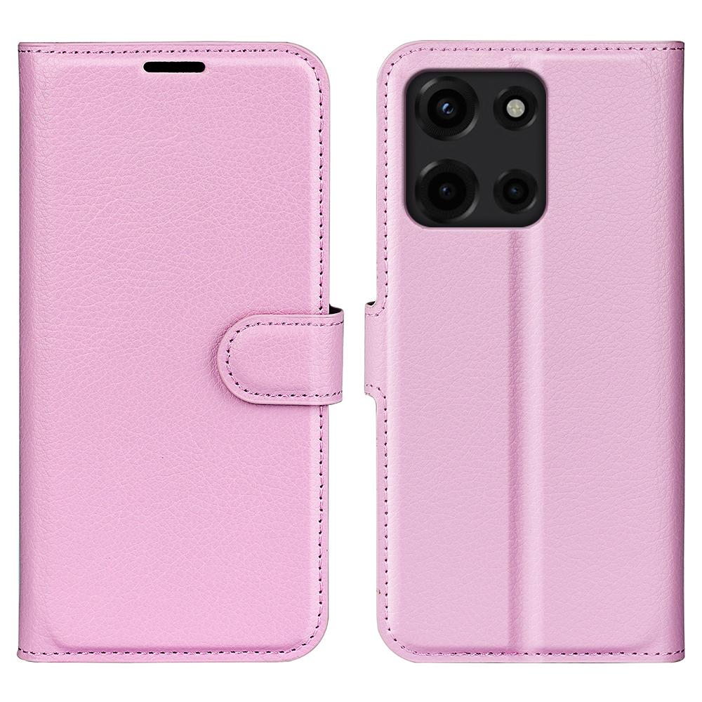 For Motorola Moto G 5G (2025) Case Litchi Texture Shockproof Leather Wallet Phone Cover
