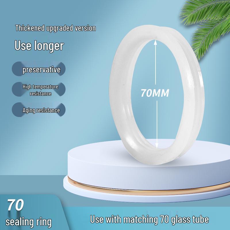 Zestaw silikonowych pierścieni uszczelniających do podgrzewacza wody słonecznej dla rur próżniowych 47 i 58 oraz zbiornika wody 70 - Akcesoria zapobiegające wyciekom