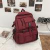 Schoolbag Korean version Japanese ins girl Harajuku harbor style retro casual versatile large-capacity schoolbag junior high school backpack