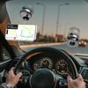 Magnetic Car Phone Holder 360 Degree Rotation Stable Support Phone Mount for Speed Cameras Easy Install Retractable Magnet Fix Mobile Accessories
