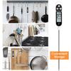 Food Thermometer Digital Real-Time Reading Meat and Beverage Thermometer with LCD Display and Probe Electronic Kitchen Thermomet
