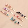 Alloy Hairpin, Women'S Side Clip, Wreath, Headgear, Hairpin, Bangs, One-Word Clip, Hair Accessories For Export