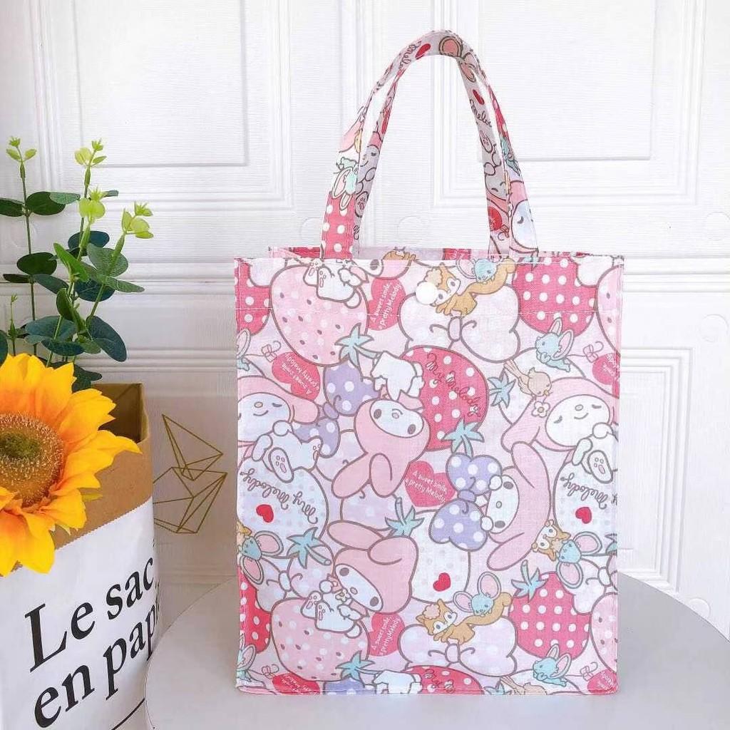 Pokonyan Chan Shin Cartoon Lunch Box Bag With Multipurpose Storage For Use Daily