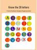 Montessori Wooden Snail Alphabet Matching Educational Toy for Kids