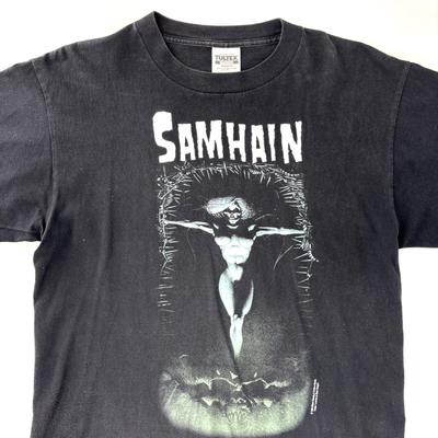 Samhain 1999 Reunion Vintage T-shirt Black Unisex All Sizes S-5XL LI1681