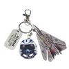 Ice Man Helmet & Fighter Jet Pendant Keychain - 40th Anniversary Top Gun Gift