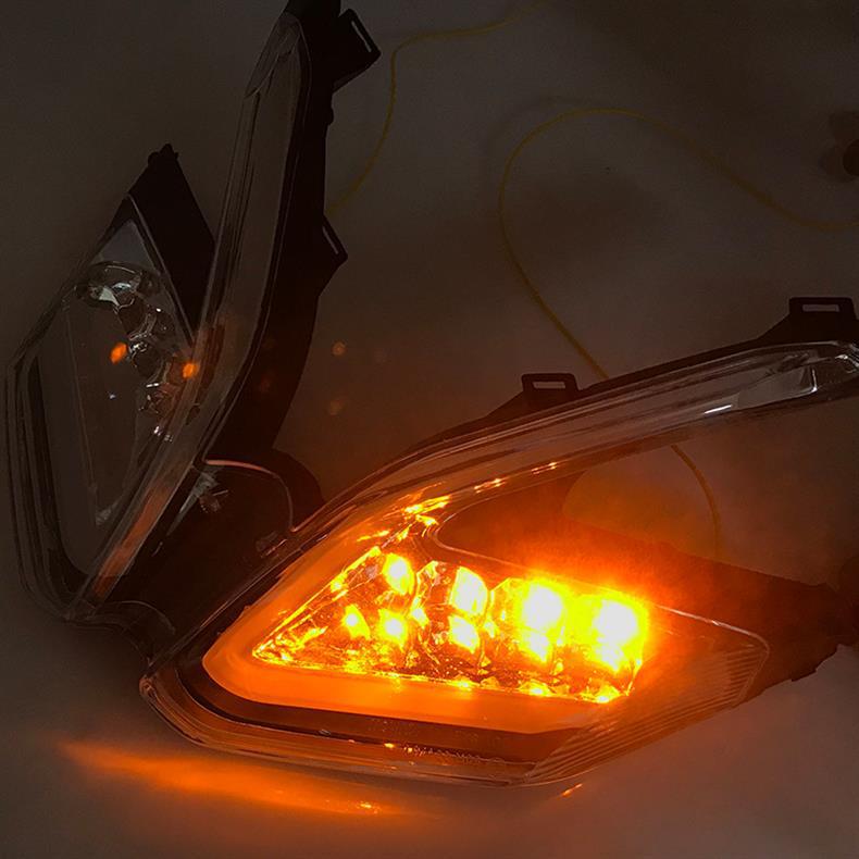 Compatible Daytime Running Lights, Turn Signals, and Brake/Tail Lights for DUCATI 899, 959, 1199, 1299 Panigale.