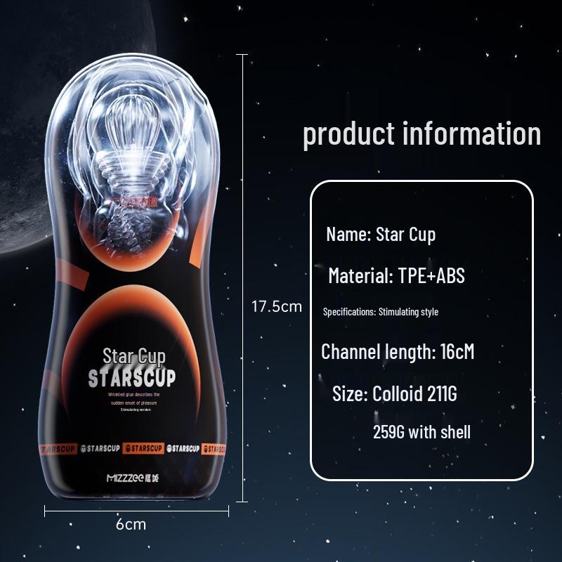 Miji Vibrant Flugzeugbecher Männlicher Massager Erwachsenenspielzeug 56/Box