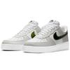 Nike Air Force 1 '07 LV8 'White Iridescent Swoosh' (Unisex) Metallic Summit White / White / Black / Multi-Color Skateboard Shoes DC9029 100
