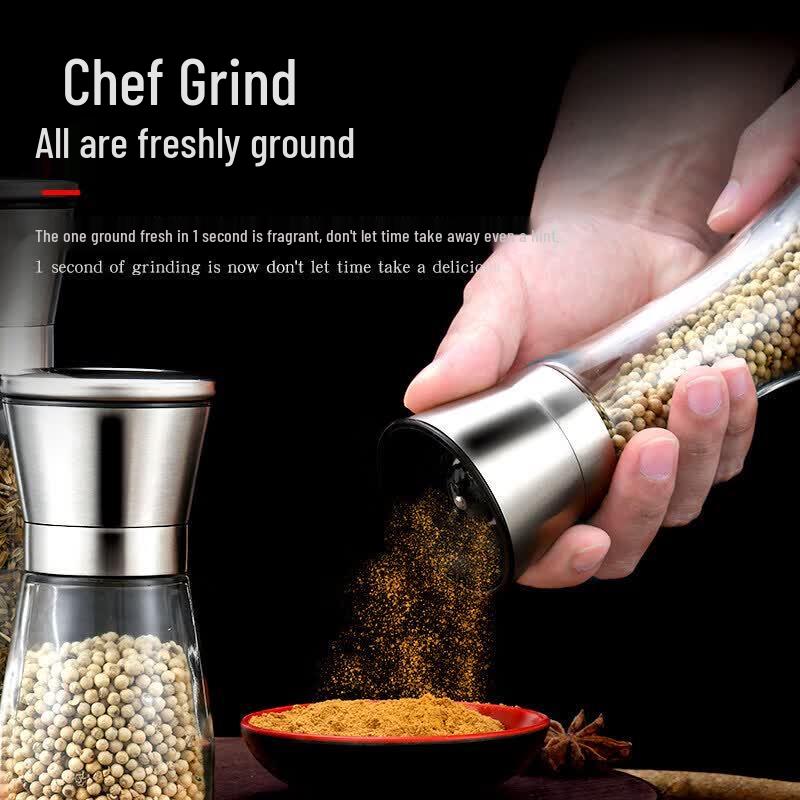 Stainless Steel Manual Pepper Grinder