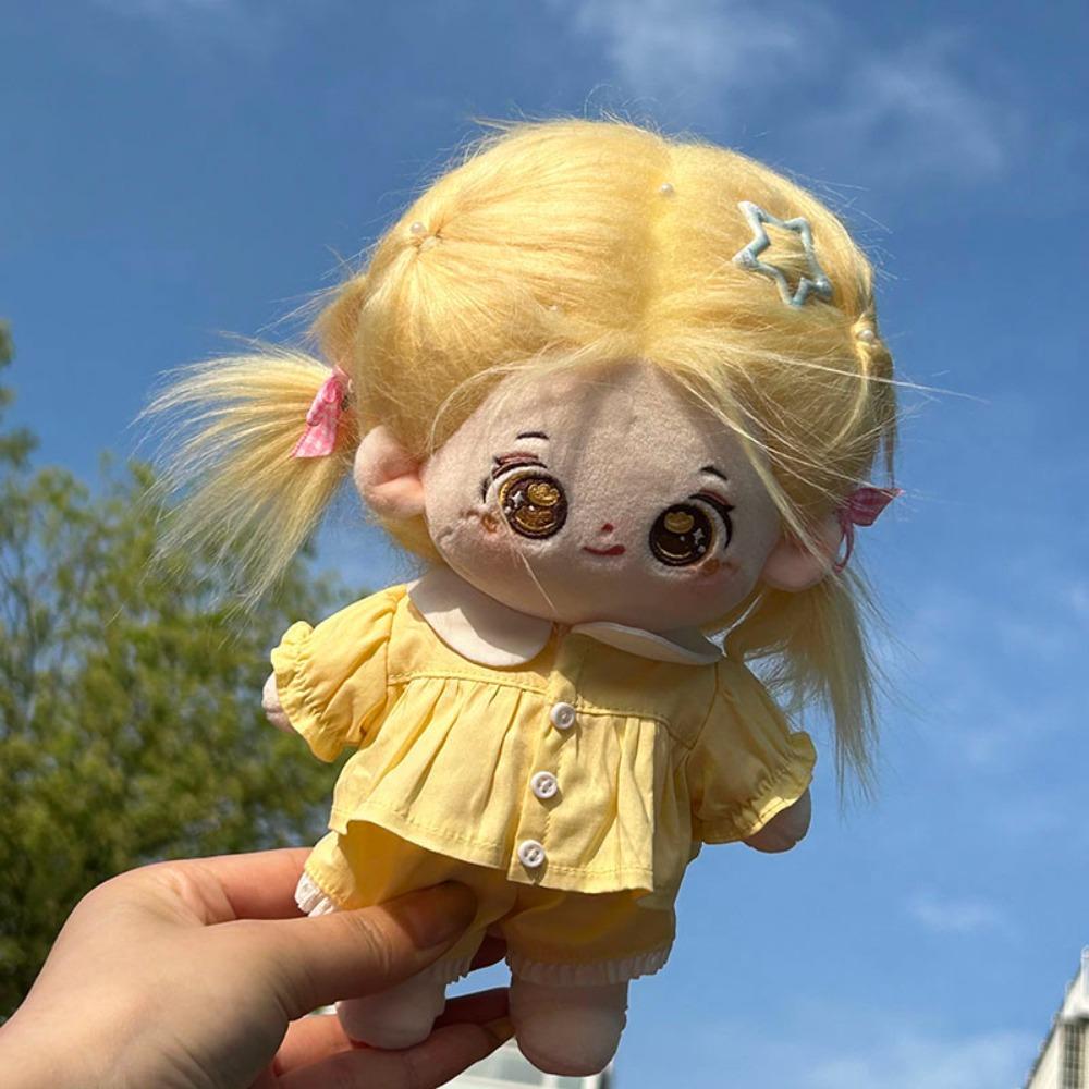 New Cute Blouse Pants Shirt Clothes Set For 20cm Doll Clothes Dress Up DIY Clothes Changing Doll Accessories