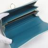 Pristine BVLGARI Purse Bvlgari Bvlgari Large Wallet Light blue gold Used