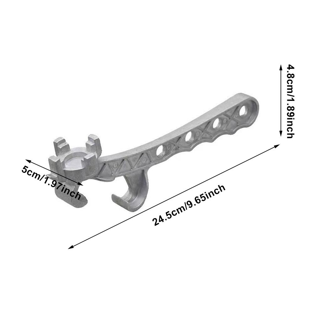 Multifunktions Metall Eimeröffner Aluminium Eimer Farbeimer Deckel Dosenöffner Gallonen Eimer Öffner Eimerdeckel Schraubenschlüssel