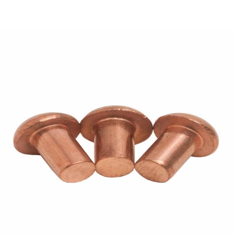 Rongyu M5x18mm Solid Round Head Copper Rivets