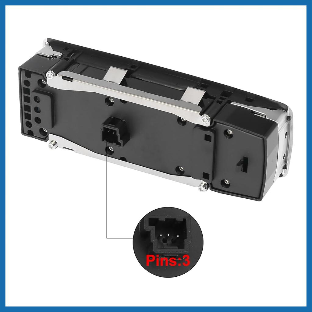 Master Driver Side Power Window Switch No.1669054300 with Tool Window Control Switch for Mercedes-Benz CLA45 for AMG 2014-2017