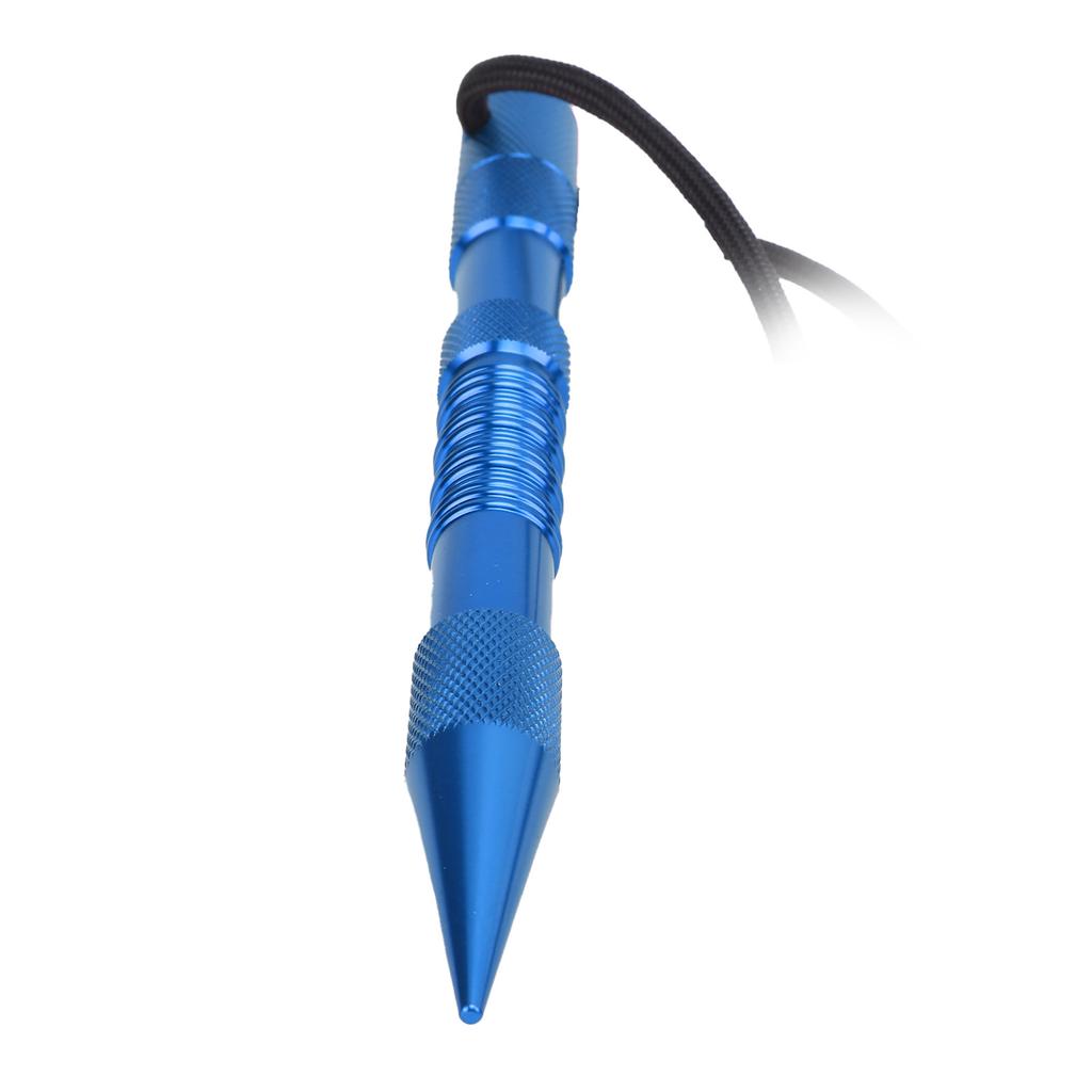 Umbrella Rope Needle Paracord Spike Needle Bracelet Aluminum Binding Stitches Corchet ToolSingle Blue