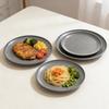 Stainless Steel Double Layer Tray Heat-Resistant Serving Platter for BBQ Steak Western Cuisine Dishwasher