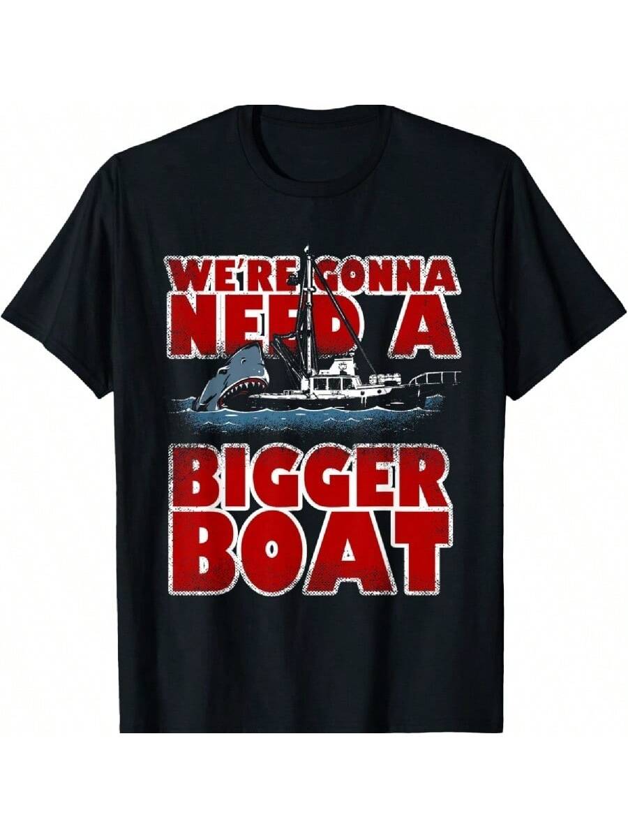We re Gonna Need A Bigger Boat Funny Shark Lovers Gift T-Shirt S разноцветный