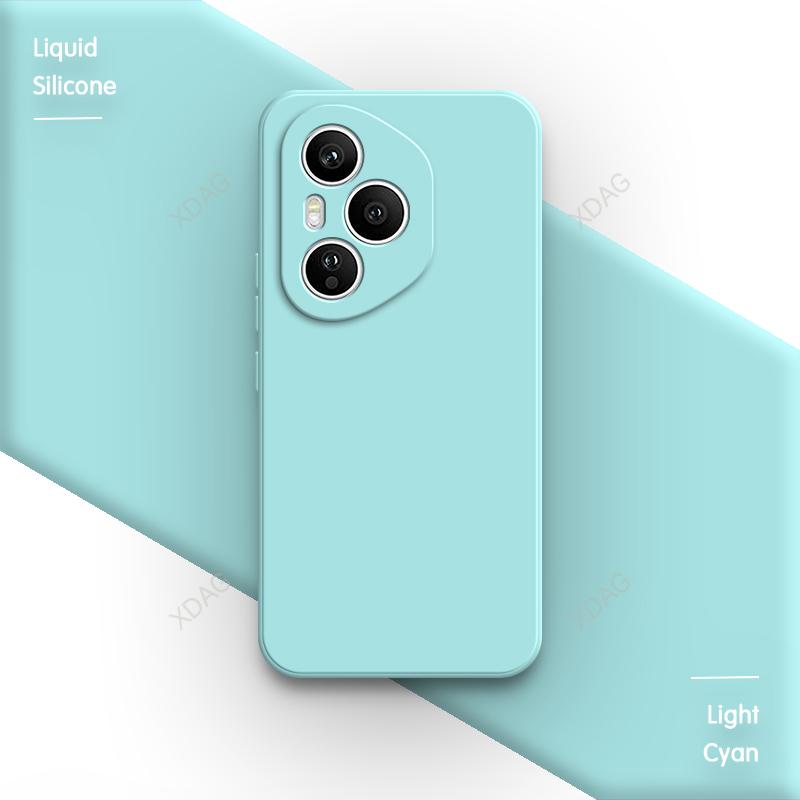 Original Soft Phone Case for Honor 400 Pro Lite 400Pro 400Lite 5G China Global Funda Candy Dual Layer Liquid Silicone Back Cover