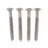 8Pcs Neck Plate Mounting Screws Replacement Electric Guitar Neck Plate Screws Guitar Parts Accessory Easy to Use