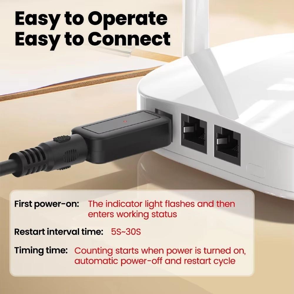 DC WiFi Auto Reboot Router 5.5x2.1mm Router Reboot Device New Restart Control Line