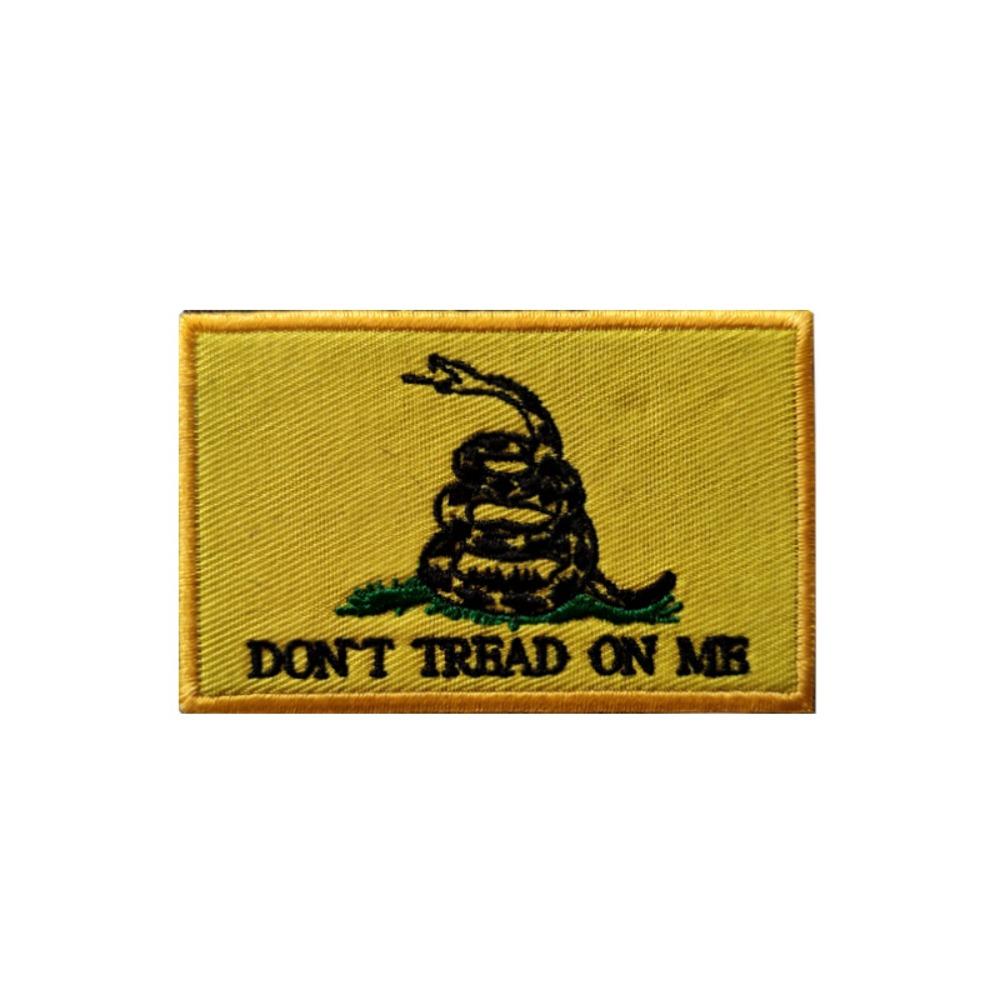 

Нашивка из ПВХ «Не наступай на меня» Нетканые материалы Вышивка Цветные тканевые наклейки Джинсы