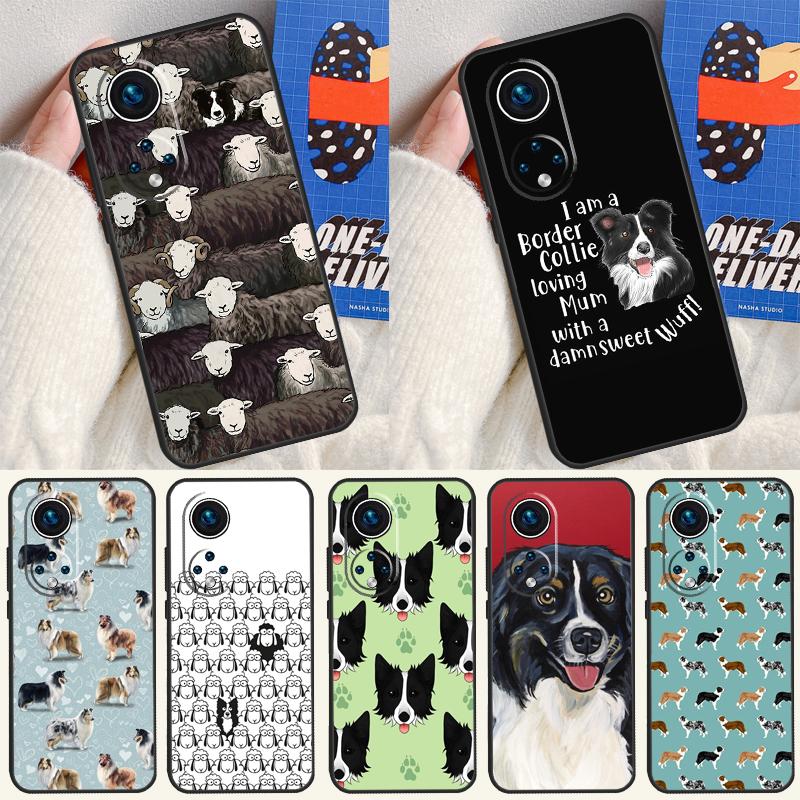 Cartoon Border Collie Case For Honor 200 Pro 50 70 90 Lite X9a X8a X8 X9 X8b X9c X9b Honor Magic 7 5 6 Pro Cover