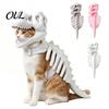 Zabawny Kostium Szkieletu Kota Kostium Dinozaura, Uroczy Strój na Halloween, Wygodny Kostium Zwierzęcia Domowego na Zimę dla Kotów Cosplay Party, Rekwizyty do Zdjęć
