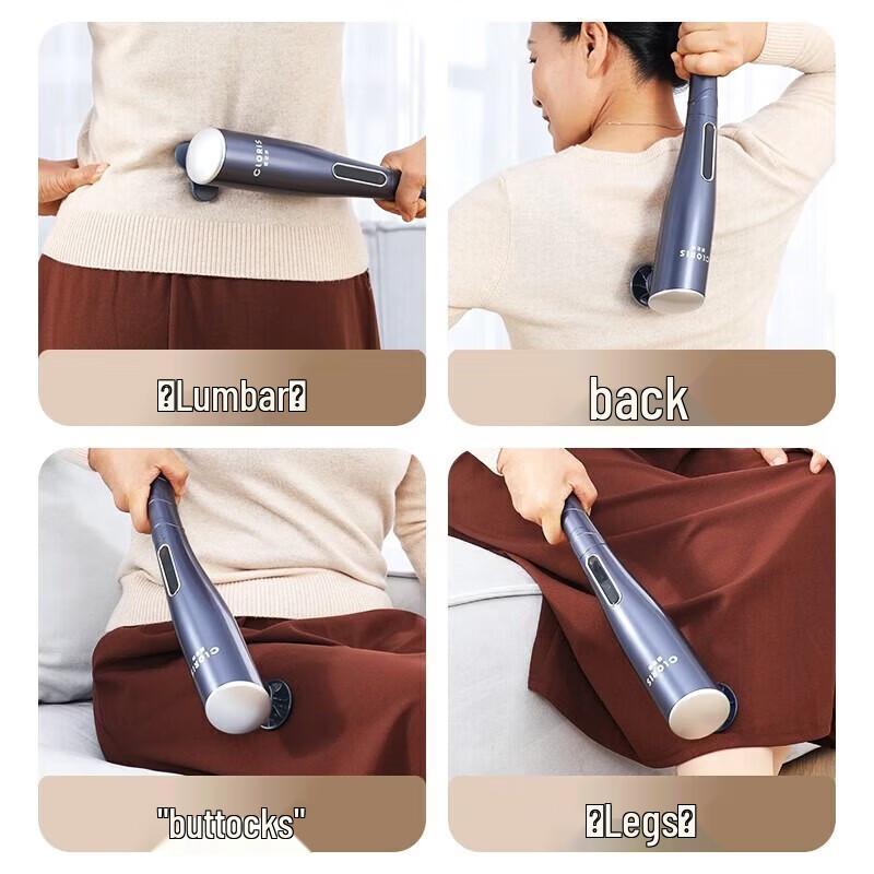 CLORIS Wireless Handheld Electric Neck & Shoulder Massager CN plug (adapter included)