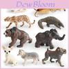 Lupi Leoparzi Faună Sălbatică Model Animal PVC Cu Design Realist Pentru Joacă Educativă Și Colecționare