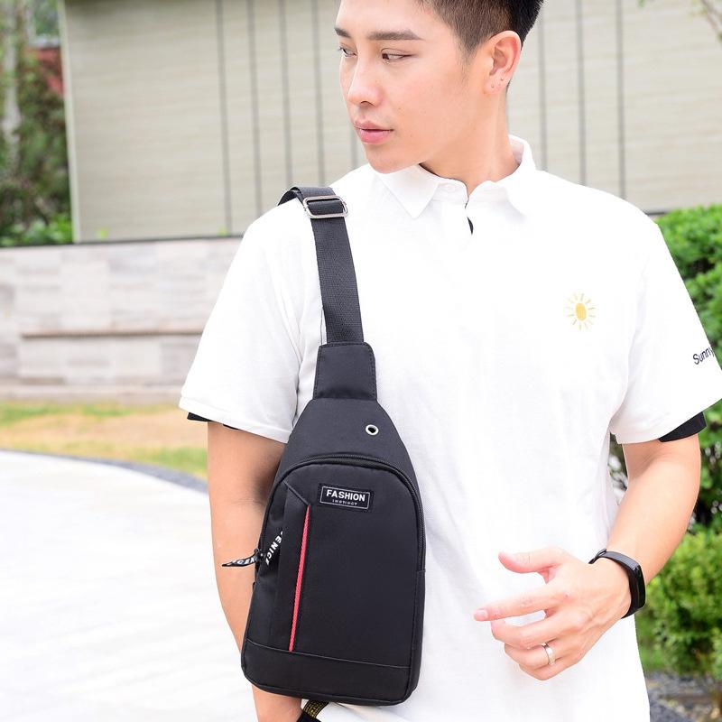 Waist Packs Outdoor Crossbody Shoulder Bags Canvas Sling Bag For Hiking Travel Cycling