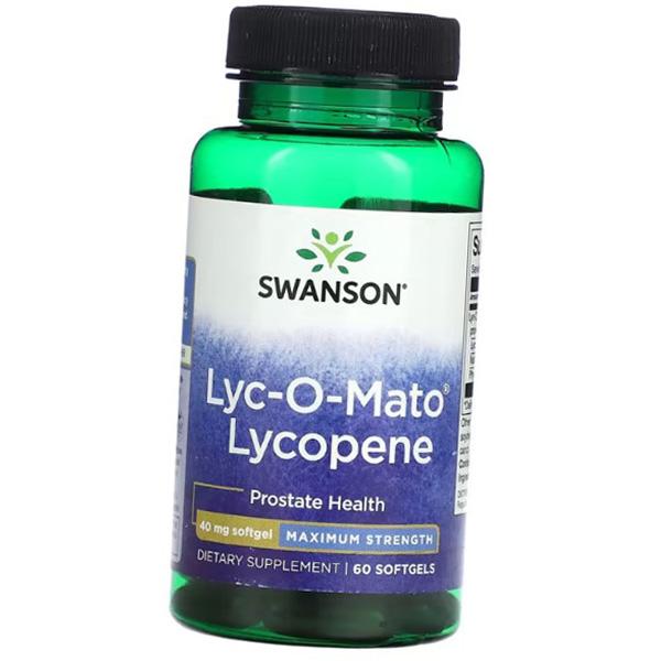 Ликопин, Lyc-O-Mato Lycopene 40, Swanson  60гелкапс (70280068)