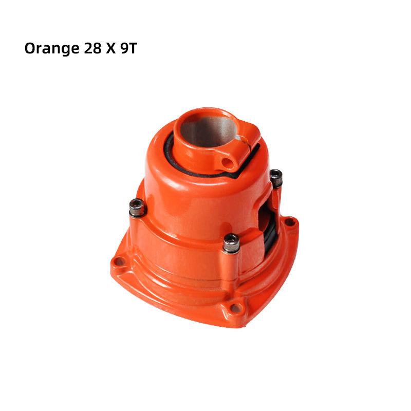 Clutch Drum Connecter Square 4T 9T Spline Drive Housing Accessory Part For 143R 543R G45 Strimmer Trimmer Brush Cutter Lawn Mowe