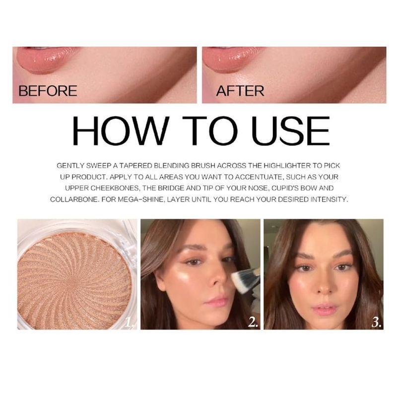 HANDAIYAN - Swirled Relief Delicate Highlighter - 6 Colors