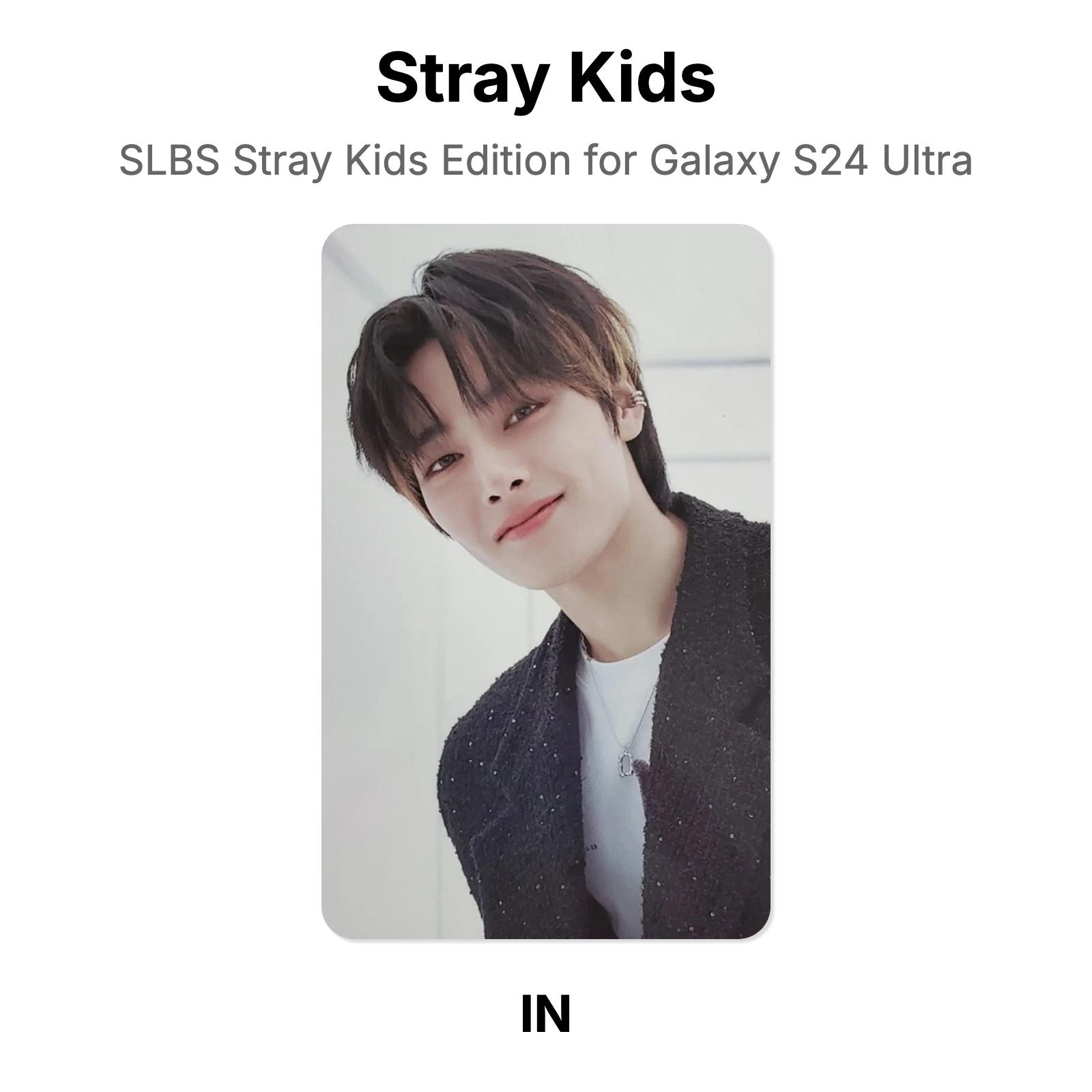 Stray Kids SLBS Stray Kids Edition for Galaxy S24 Ultra Official Photocard I.N
