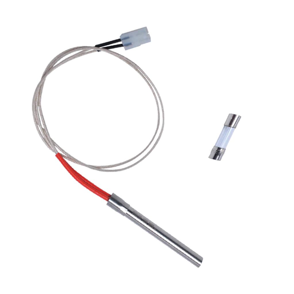 Pellet Stove Igniter Starter Grill Igniters Replacement Hot Rod Igniter for Fireplace Grill Stove Parts Enduring