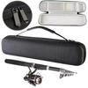 Hard Shell Fishing Tackle Bag Double Zipper Carry Bag for Rod Fishing Rod Bag  Tackle Bag