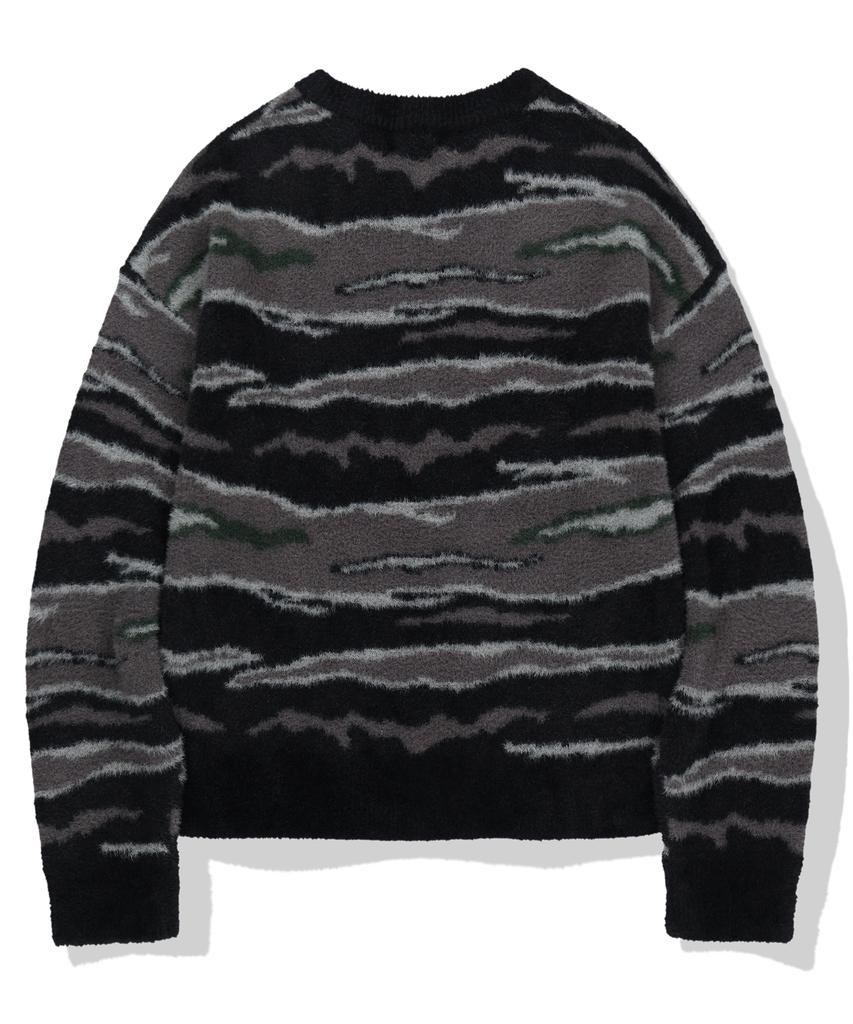 NOT4NERD Night Mist Mohair Knit - Black