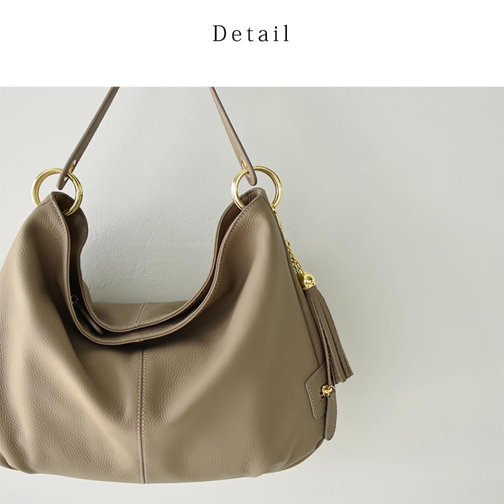 Vita Felice Oryginalna skóra bydlęca 2-drożna torba na jedno ramię k2558n [VITAFELICE] Damska (czarny)