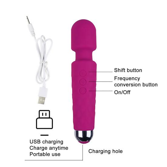 Women Vibrator Double Head Available Comfortable to Touch Soft Fit Deep Stimulation Waterproof Increase Climax Silicone Clit Stimulator Masturbator