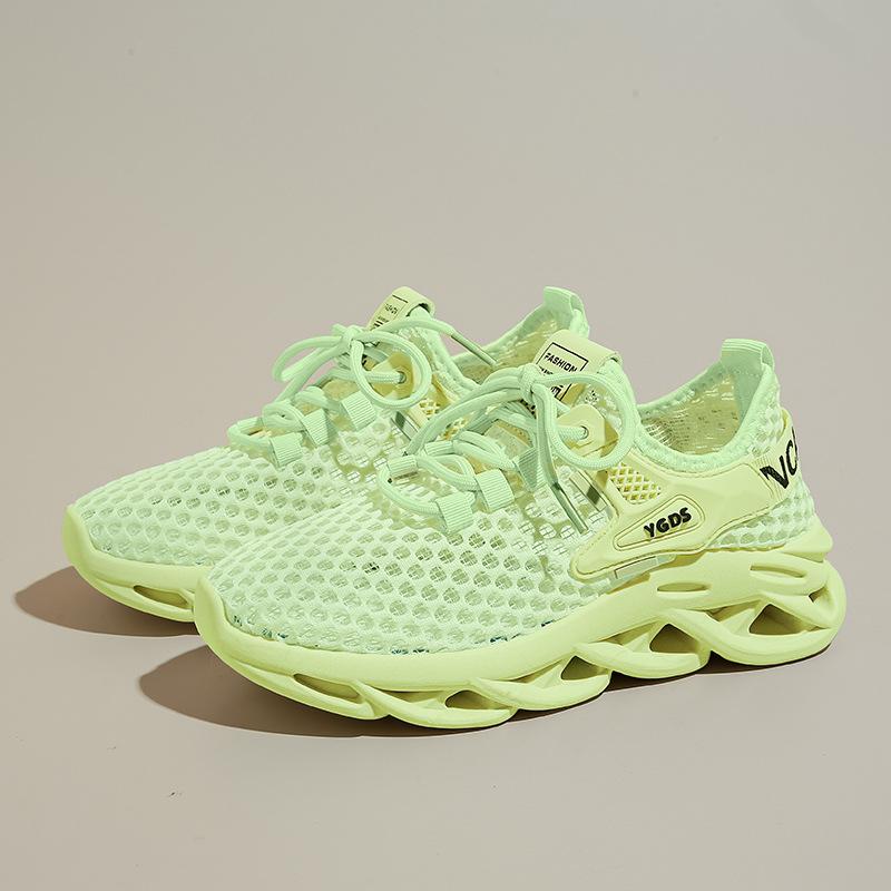 

Женская обувь 2025 новая летняя дышащая и легкая сетчатая обувь толстая подошва увеличивающая рост износостойкая спортивная и повседневная обувь трендовая обувь женская 40