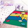 Cartoon Drawing Giraffe Pattern Carpet for Living Room Bedroom Bathroom Mat Creative Doormat Sofa Home Decor Luxury Gifts