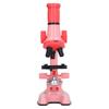 Kids Microscope Set Clr Image Source Science Educational Magnifier Toy with LED Light