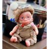 6 Zoll Voll-Silikon Affe Reborn Puppe Handgemachtes Reborn Baby Mit Kleidung Reborn Puppen Kits Boneca De Silicon