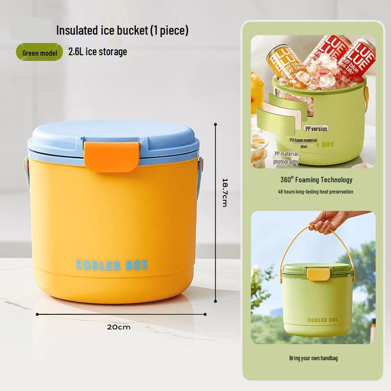 BOLIDOMI Portable Insulated Ice Bucket