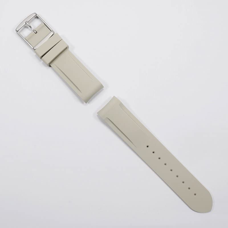 Swatch x Omega Eksklusiv gummireim med spenne (Beige)