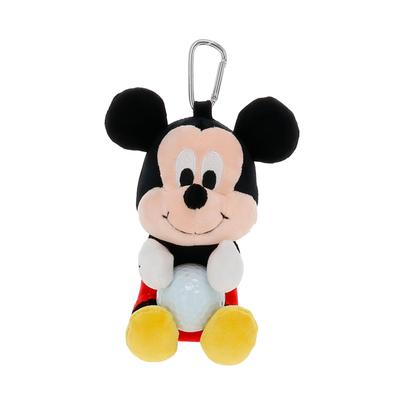 Marushin Golf Pouch 2405000000 01 Mickey Mouse, Approximately 14cm H X 7cm W X 6cm D (excluding Decorative Parts)