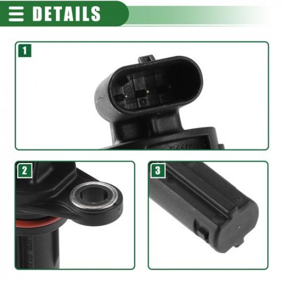 Chrysler 200 Engine Crankshaft Position Sensor Crank Sensor | Black | Aftermarket Branded | X AUTOHAUX